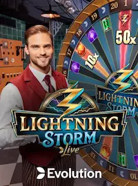Lightning Storm game show at BXBBET